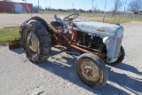 Ford 8N Tractor, 4 Cylinder Gas Engine, Manual Shift, 4.00x19 Front Tires, 12.4x28 Rear Tires, Tire