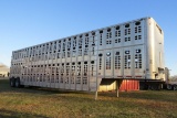 2005 Wilson Model PSDCL-402 50' All Aluminum Tandem Axle Punch-Side Livestock Trailer, Double Deck,