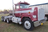 1984 Mack Model RWS788LST Triple Axle Truck Tractor, VIN# 1MV2V215Y8EM001798, Mack 350 Turbo Diesel