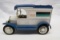 Ertl 1:25 Scale 1913 Ford Model T Van Bank with Key, Marked Deutz Allis, No