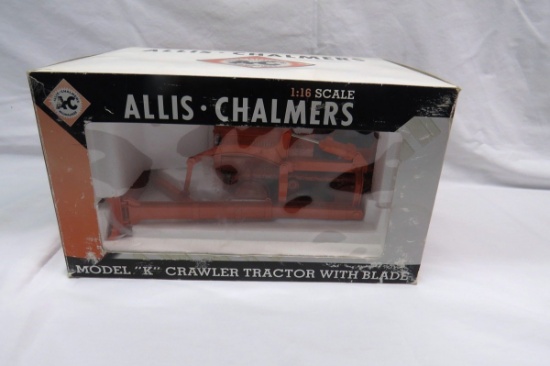 Spec-Cast 1/16 Scale Allis Chalmers Model K Crawler Tractor with Blade, Ori