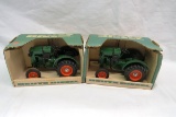 (2) Ertl Scale Models 1/16 Scale Deutz-Diesel Tractors, Boxes in Fair to Go