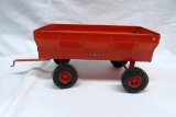 Ertl 1/16 Scale Allis Chalmers Metal Flare Box Wagon, No Box.