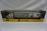 Ertl 1/64 Scale Peterbilt Semi with Trailer, John Deere, NIB.