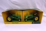 Ertl 1/16 Scale John Deere 50/520 Tractor Set with Original Box-Box in Good