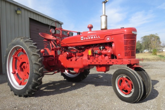 1943 Farmall "H"  Tractor, SN# 133840, 11.2x38" Rear Tires, 5.50-16" Front Tires-All Near New, Older