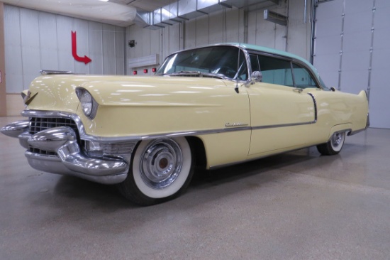 1955 Cadillac Coupe Deville, 331 V8 Gas Engine, Automatic Transmission, Factory Rear Air Conditionin