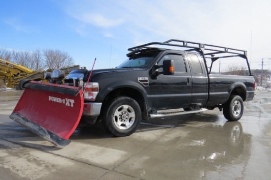 2010 Ford Model F-350 XLT Extended Cab 4x4 Diesel Pickup, VIN# 1FTWX3BR2AEA03800, 6.4 Liter Power St