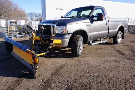 2006 Ford F-250 Pickup, VIN# 1FTNF21576EC83065 5.4 Liter Gas Engine, Automatic Transmission, 146,991