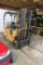 Yale 5,000 lb. LP Gas Forklift, SN #01980, 3-Stage Mast, No Side Shift, Solid Warehouse Tires.