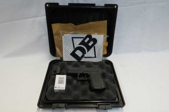 Diamondback Model DB380 Semi-Auto Pistol, SN# ZF0368, .380 Auto, (1) 5-Shot Clip, Original Hard Side
