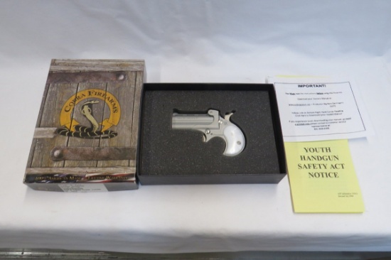 Cobra Model C22LR 2-Shot Darringer, SN# 114395, .22LR, Original Box (New).