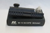 NCStar M1A/M14 Weaver Scope Mount with Box (New).