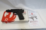 Ruger Mark IV Lite Semi-Auto Pistol, SN# 500114225, (1) Clip, .22LR, Scope Rail, Ventilated Barrel, 