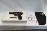 Ruger Mark III 22/45 Lite Semi-Auto Pistol, SN# 391-02174, .22LR, Finsihed in Pink Camo, Ventilated 