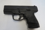 Walther Model PPS Semi-Auto Pistol, SN# AO9156, 9mm, (1) 7-Shot Clip (Used).