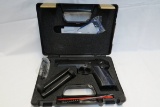 CZ Model CZ97BD Semi-Auto Pistol, SN# C296975, .45 ACP, Laser Grips, (2) 10-Round Clips, Tru. Sights