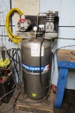 Campbell Hausfeld Cast Iron Series Vertical Air Compressor, 5HP, 50 Gallon Water Tank, 50’ Air Hose