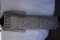 Cameron Blake Mother's Dress, Long, Embroidered & Beaded, Silver, Size 12,