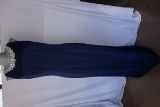 Cameron Blake Mother's Dress, Navy, Size 8, $358 Retail Cost.