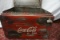 Coca-Cola Original Insulated Cooler with Bottle Opener on Side.