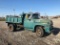 1956 Ford Model 130F600 Single Axle Dump Truck, VIN# F60D6G36569, Manual Transmission, Runs