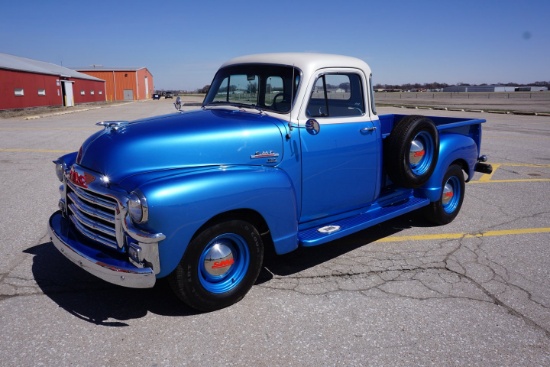 1954 GMC Step Side Pickup, VIN# 15224SZ1058, Fully Restored, Engine Replaced with Inline 62 Chevy