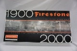 Firestone Tires 100 Year Anniversary Sign, 1900-2000.
