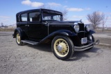 1931 Dodge Six Sedan, Flat Head 6 Cylinder Gas Engine, 3-Speed Transmission