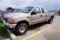 1999 Ford Model F-250 Extended Cab Diesel Pickup, 4x4, 7.3L Diesel Engine, Automatic Transmission, L