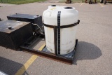 Pump with Frame & 110 Gallon Poly Tank.