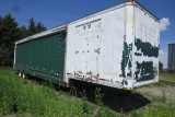 1985 Kentucky Tandem Axle Soft Side Moving Van Trailer, VIN #1KKVE4828FL071416, 65,000 lb. GVW, 255/