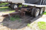 2-Axle Dolly Wheel Trailer.