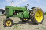 1956 John Deere Model 70 Diesel Tractor, SN# 7035590, Narrow Front, Pony Motor Start, Power Steering