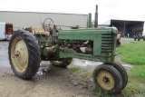 1948 John Deere Model B Gas Tractor, SN #227213, Narrow Front, Electric Start, 3-Point, PTO, Factory