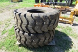 (2) Advance 20.5-25 Wheel Loader Tires (2 X $)