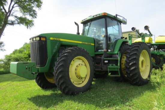 1997 John Deere 8400 MFWD Diesel Tractor, SN# RW8400P011384, Turbo Diesel Engine, Hydrostat Transmis