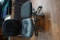 Adjustable Office Chair on Wheels, Adjustable Rolling Chair (no back) (Loca