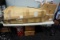 6' Resin Top Folding Lifetime Table & Christmas Décor including Christmas T