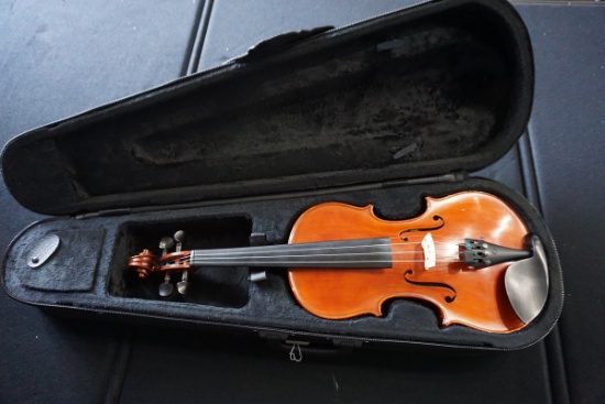 Musaica Imports 2013 4/4 Academia Violin, SN #AW2734, Hard Sided Case.