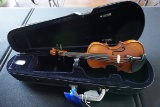 Sandner Model 300 1/10 Violin, SN #AW2014, Made in Germany, Hard Sided Case