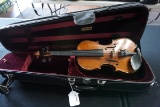 Musaica Imports 2010 1/2 Academia Violin, SN #AW1379, Hard Sided Case.