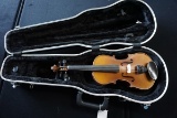 Sandner Model 300 1/4 Violin, SN #AW2588, Made In Germany, Hard Sided Case.