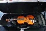 Musaica Imports 2014 1/2 Academia Violin, SN #PA1145, Hard Sided Case.