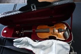 Musaica Imports 2010 1/2 Academia Violin, SN #AW1374, Hard Sided Case.