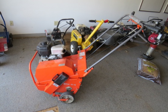 Husqvarna Model 968999277 Commercial Walk-Behind Lawn Aerator, SN# 121600145, Briggs & Stratton 9HP 