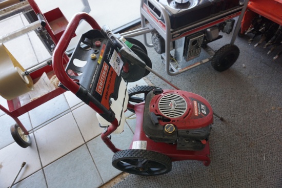 Sears Craftsman Portable Cold Water Pressure Washer on Cart, Briggs & Stratton 6.75 HP Gas Engine, 2