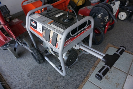 Briggs & Stratton Model B30486 Portable Generator on Cart with Briggs & Stratton 11.5HP Gas Engine, 