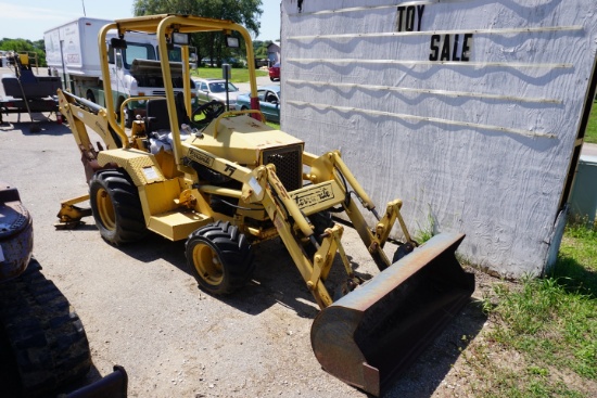 Terramite Model T7 MFWD Mini Tractor/Loader/Backhoe, SN# 2070446, 3-Cylinder Diesel Engine, Foot