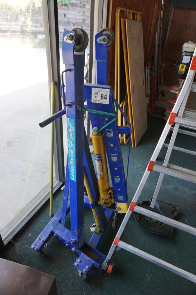 Goodyear Racing 2 Ton Heavy Duty Shop Crane Shop Poin